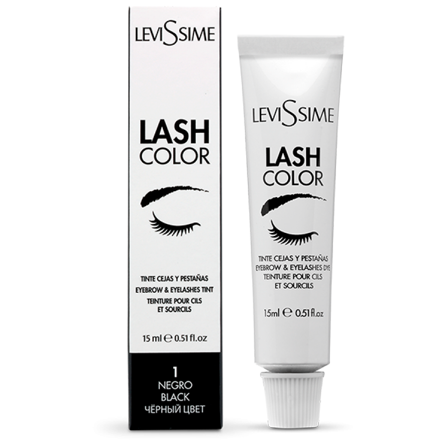 Coloração Pestanas nº1 Preto Lash Color 15ml Levissime