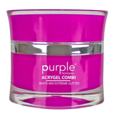 Acrygel Combi White Mix Extreme Glitter- 50gr