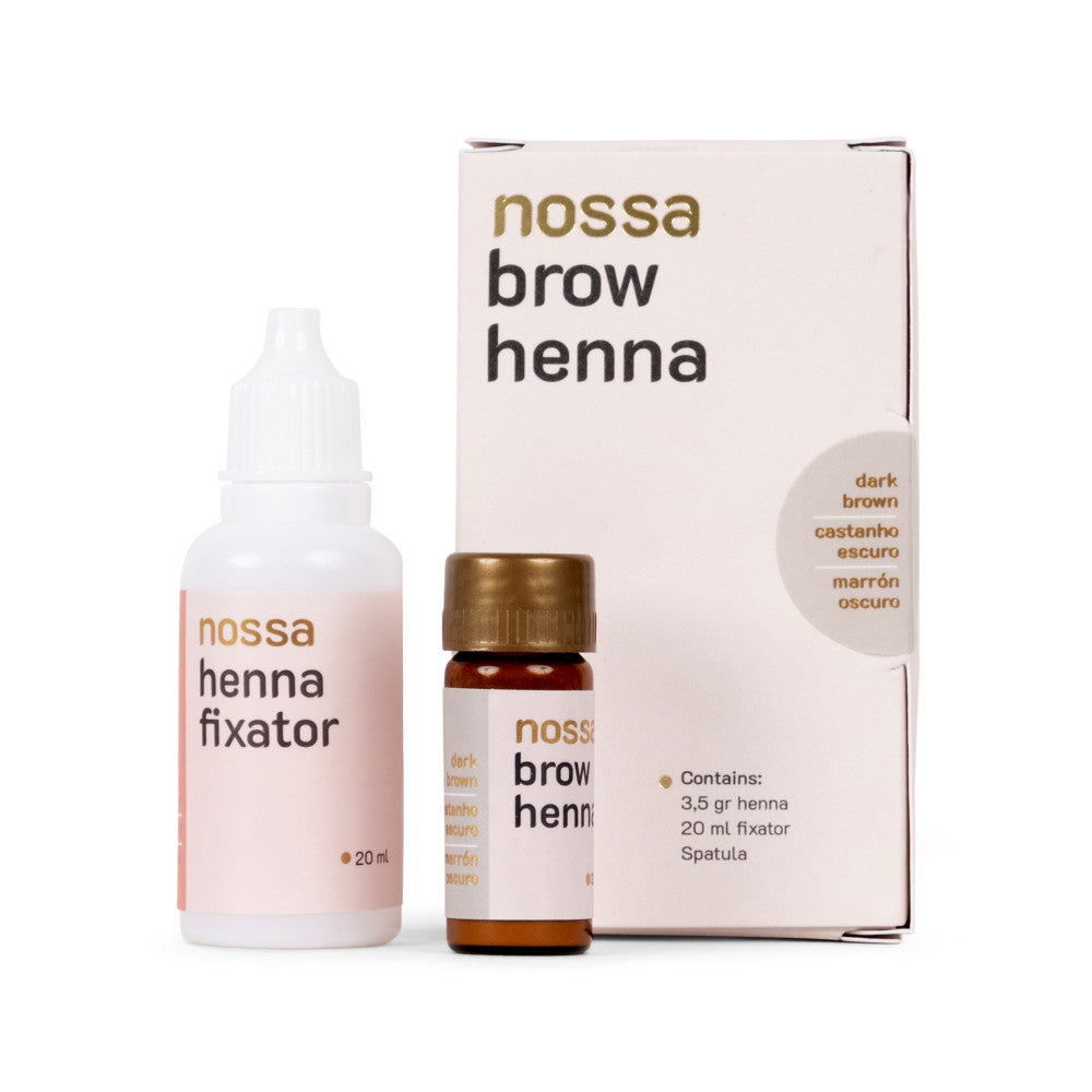 Henna Sobrancelhas Castanho Escuro NOSSA