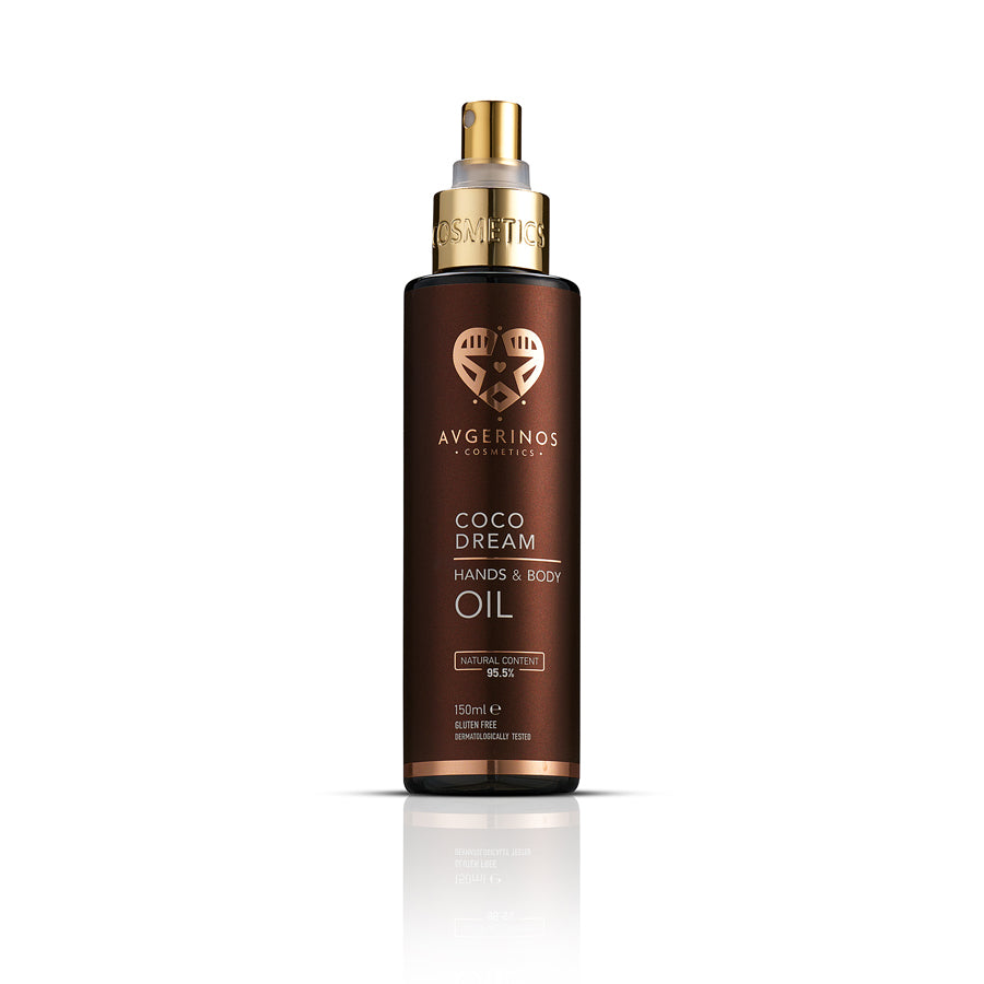 Óleo Mãos, Corpo e Cabelo Coco Dream 150ml - Avgerinos