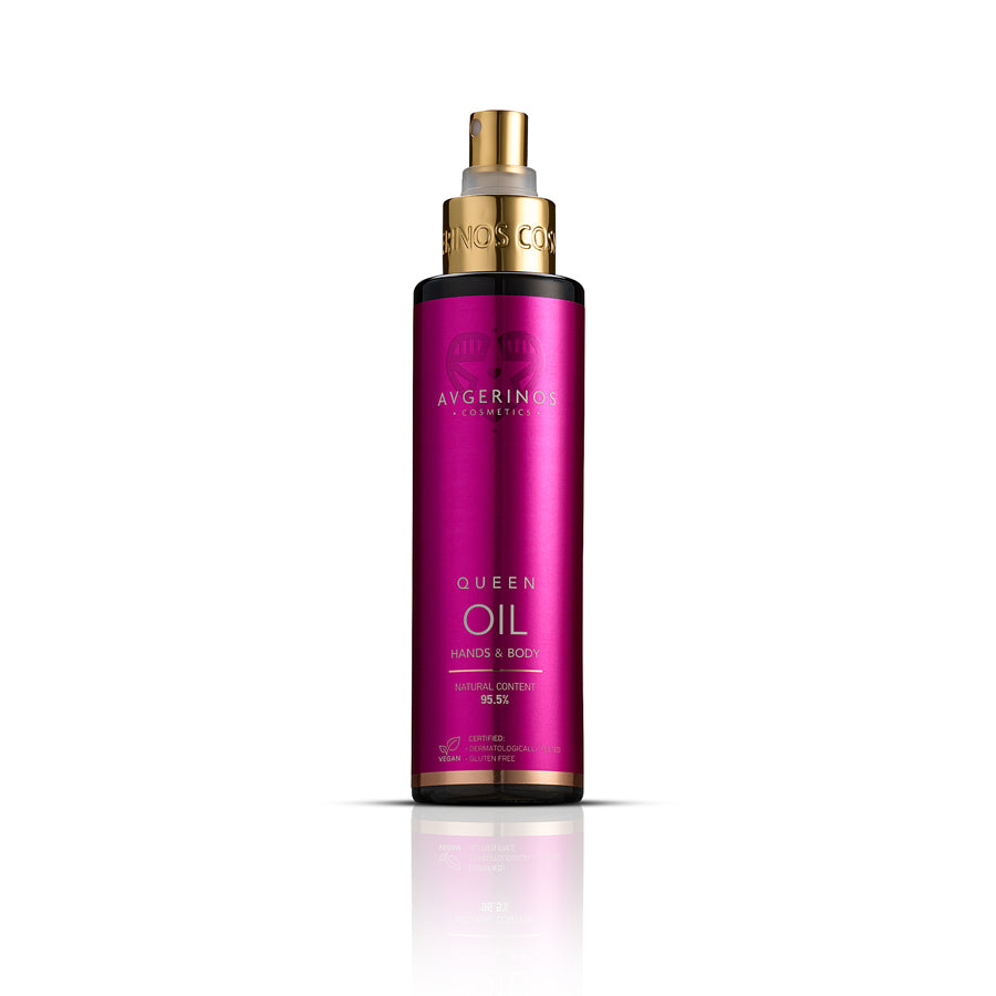 Óleo Mãos, Corpo e Cabelo Queen 150ml - Avgerinos