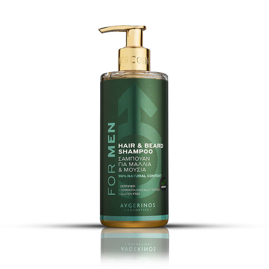 Shampo Barba e Cabelo Men's 300ml - Avgerinos